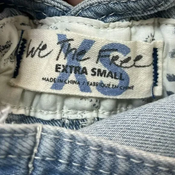 FREE POPLE Denim Blue Women's Jumpsuit - Picture 12 of 12